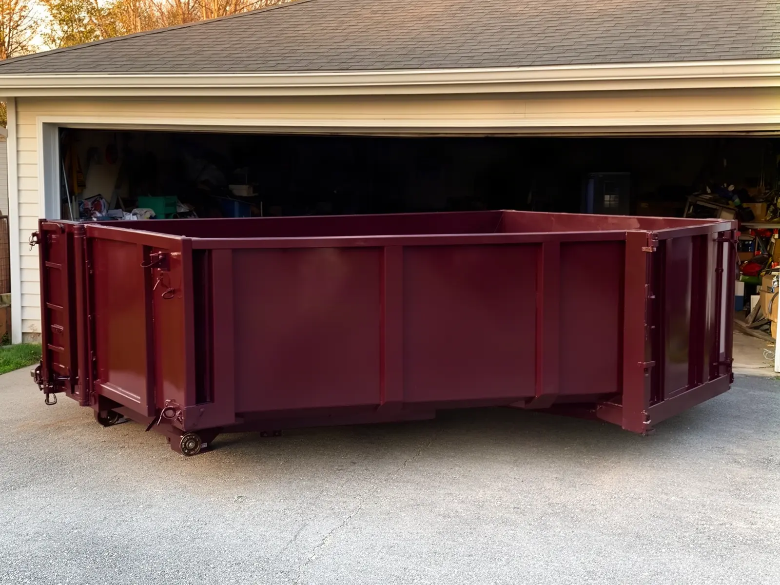 Roll-off dumpster from Tommy & Stan's Dumpster Rental in Florence, SC